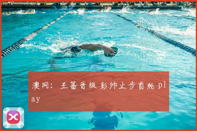 澳网：王蔷晋级 彭帅止步首轮 play