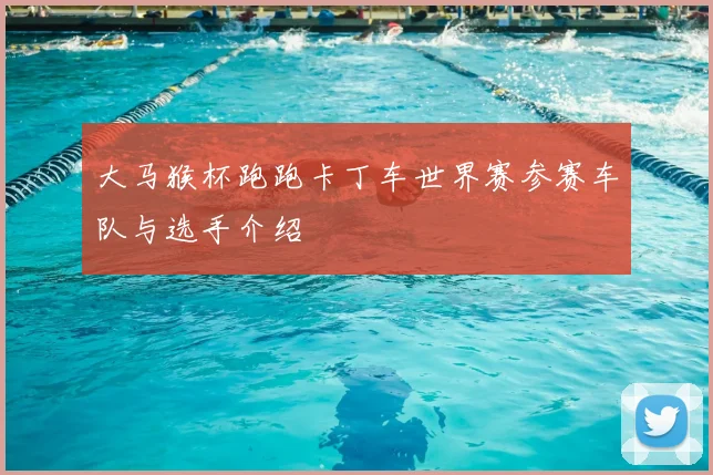 大马猴杯跑跑卡丁车世界赛参赛车队与选手介绍